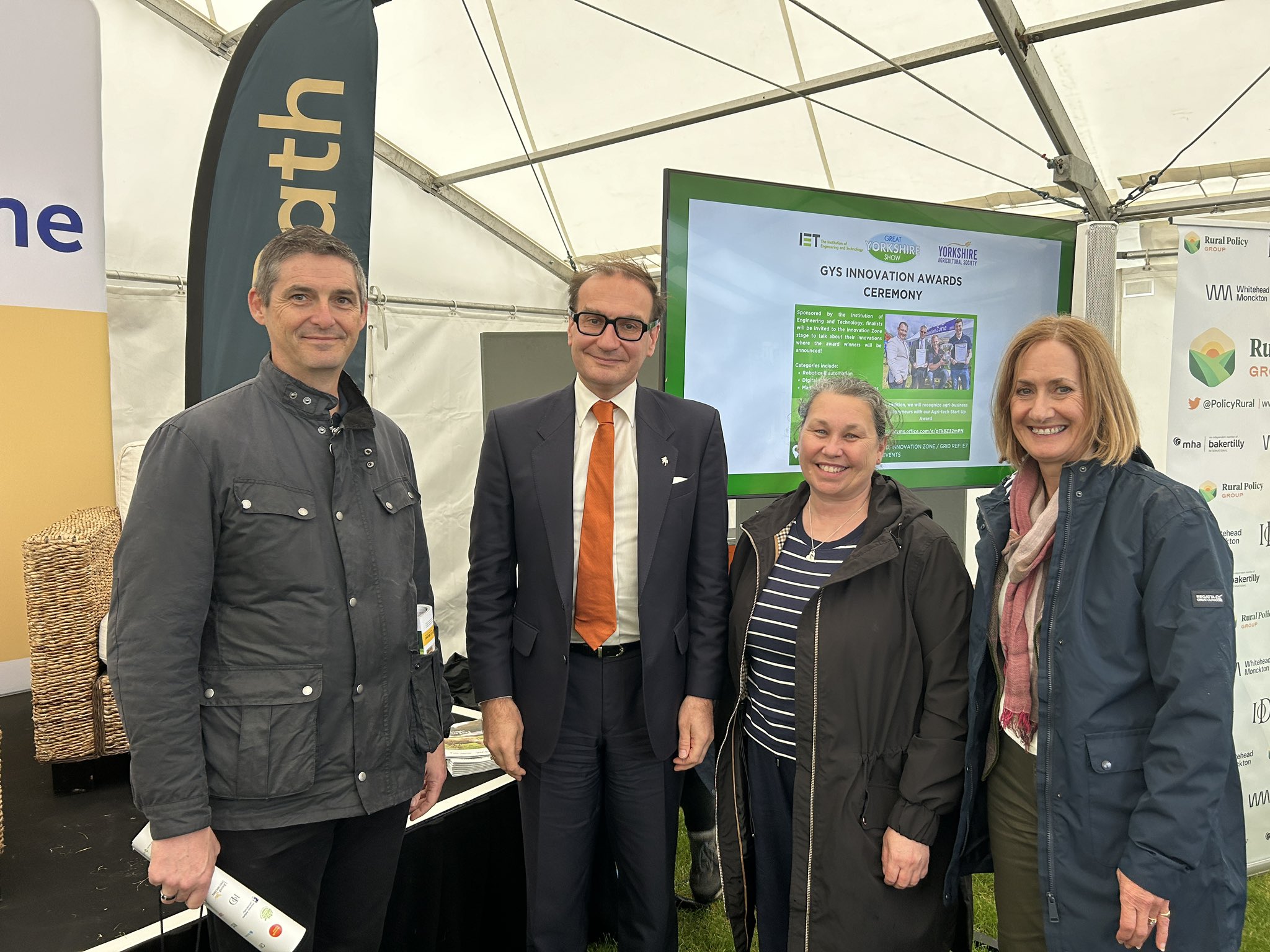 Mark Lumsdon-Taylor at the Great Yorkshire Show